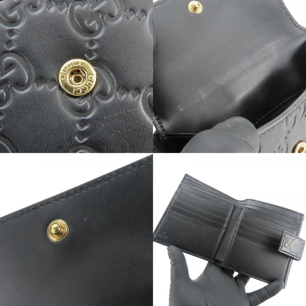 GUCCI Black Leather Wallet - Picture 7 of 11